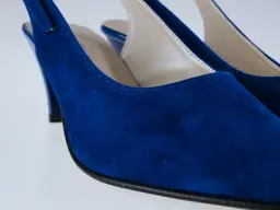 Modré semišové sandále EVA M876-86