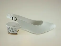 Biele sandále EVA M909-10