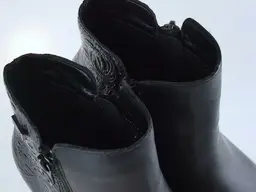Čierne teplé členkové topánky Remonte D6871-01
