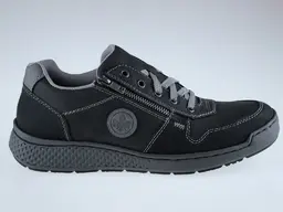 Široké čierne športové topánky Rieker B5820-00