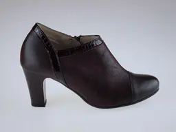 Očarujúce bordové členkové topánky Aspena ASPPES2058