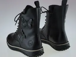 Čierne teplé topánky Rieker Z4214-00