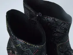 Čierne očarujúce topánky Rieker 73452-00