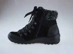 Čierne teplé členkové topánky Rieker Z7132-00