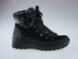 Čierne teplé členkové topánky Rieker Z7132-00