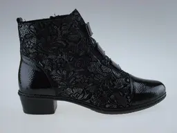 Čierne teplé topánky Rieker Y07C9-00