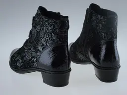 Čierne teplé topánky Rieker Y07C9-00