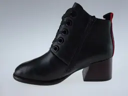 Čierne pohodlné topánky Rieker 79332-00