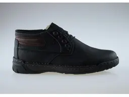 Čierno hnedé pohodlné topánky Rieker B0343-00 