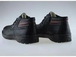Čierno hnedé pohodlné topánky Rieker B0343-00 
