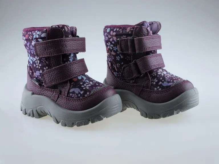 Teplé fialové topánky Protetika ROXANA