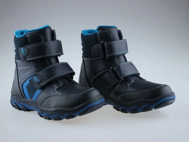 Teplé modré topánky Protetika KRIS-90