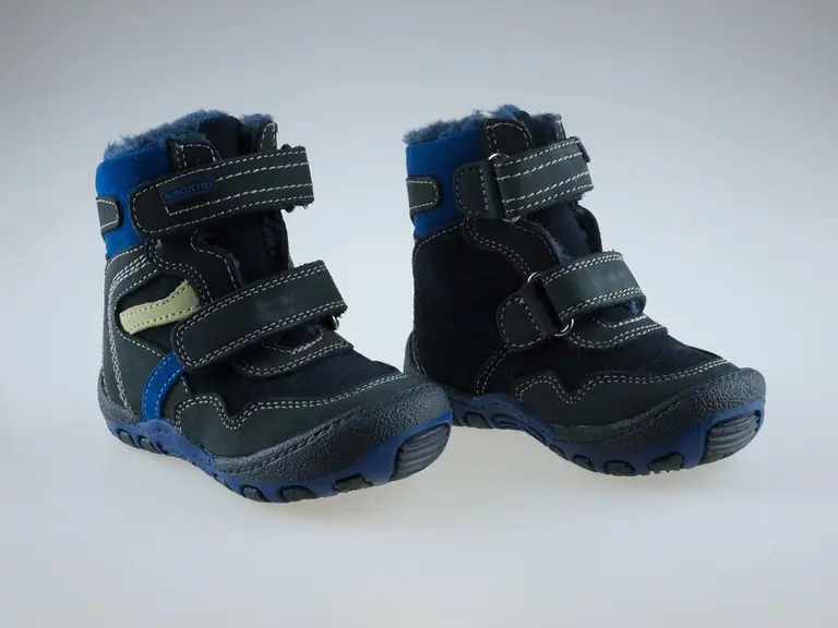 Teplé modré topánky Protetika Marten DENIM
