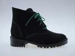 Čierno zelené očarujúce topánky EVA K3132-60/50