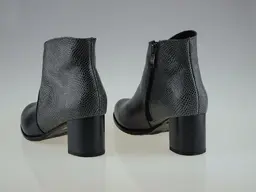 Čierno sivé členkové topánky EVA MO265-21