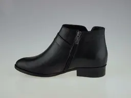 Čierne elegantné členkové topánky EVA K3118-60