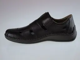 Hnedé širšie letné sandále Rieker 05269-25