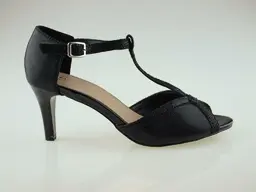 Čierne sandále Fillipo DS1360/20