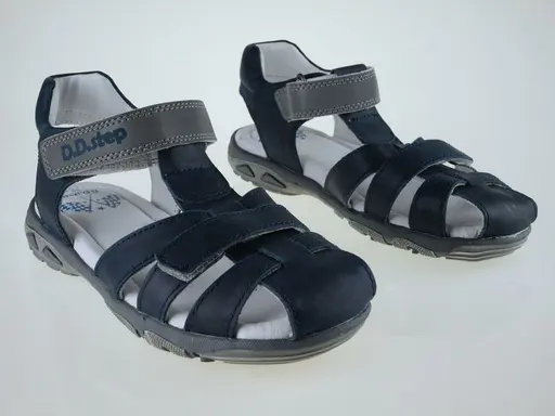 Modré letné sandálky D.D.Step DSB221-AC290-221