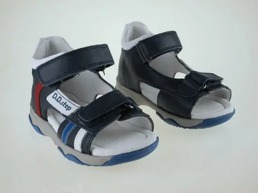 Modré letné sandálky D.D.Step DSB121-AC64-226