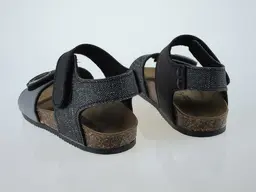 Čierno sivé letné sandálky GoldStar 1852/TR-20