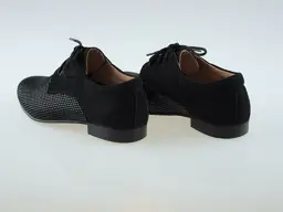 Čierne chlapčenské spoločenské topánky EVA KMK299A/N-60