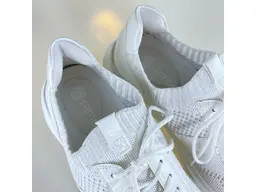 Biele letné plátené botasky Remonte R5701-80