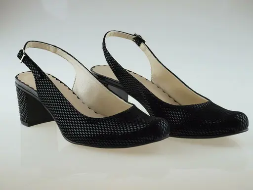 Čierne pohodlné sandále EVA M908-60