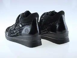 Čierne vodeodolné topánky Remonte R0773-03