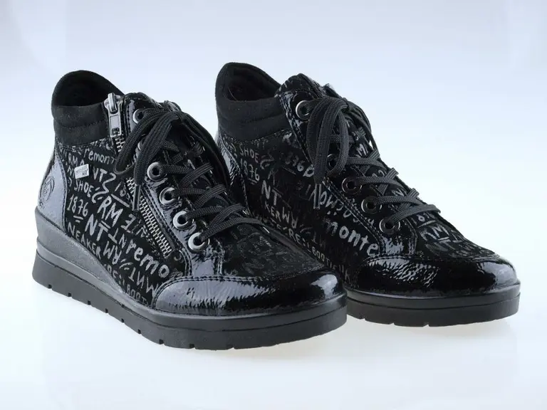 Čierne vodeodolné topánky Remonte R0773-03