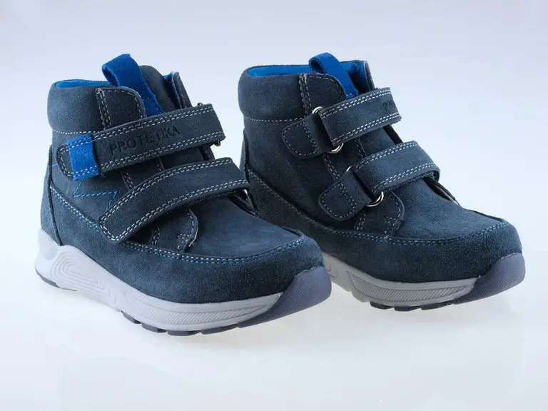 Modré pohodlné topánočky Protetika Ford