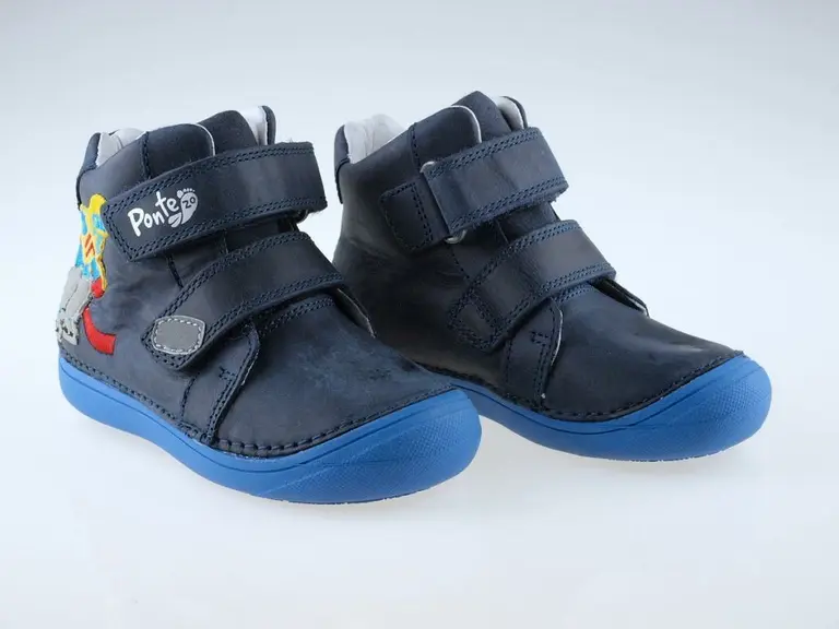 Barefoot modré topánočky D.D.Step PP121A-DA03-1-467