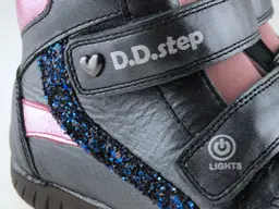 LED modré topánočky D.D.Step DPG221A-A050-944D