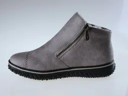 Hrubo zateplené sivé topánky Rieker L4270-43