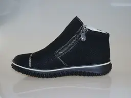 Čierne zimné topánky Rieker L4270-00