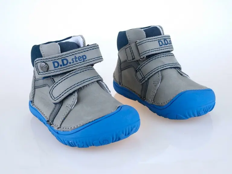 Sivé barefoot topánky D.D.Step DPB021A-A073-874B