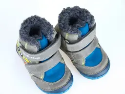 Sivo modré teplé topánky D.D.Step DVB021-W029-645B