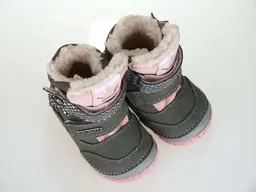 Sivo ružové teplé topánky D.D.Step DVG021-W029-157B