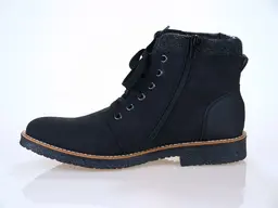 Teplé čierne topánky Rieker 33640-01