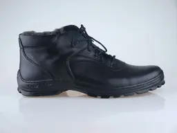 Čierne teplé pohodlné topánky EVA A108-60