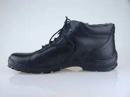 Čierne teplé pohodlné topánky EVA A108-60