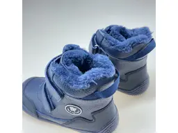 Barefoot modré teplé topánky Protetika Tarik Navy