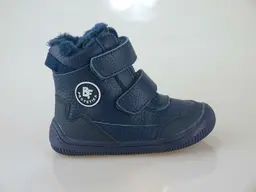 Barefoot modré teplé topánky Protetika Tarik Navy