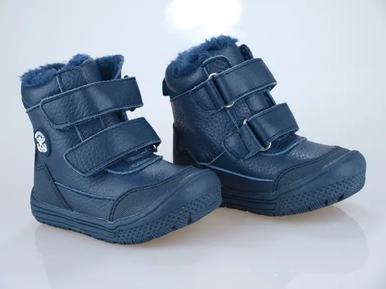 Modré teplé topánky Protetika Torin Navy