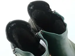 Teplé zelené topánky EVA K3196/5015-50