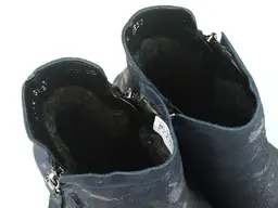 Teplé modré topánky EVA K3196/OB-90
