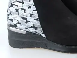 Teplé čierne topánky EVA K3201-60