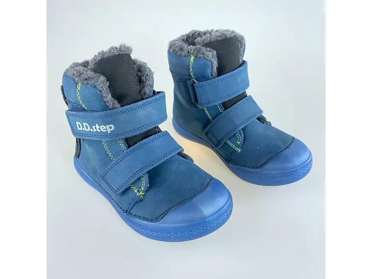 Teplé modré topánky D.D.Step DVB121-W049-236