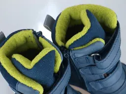 Modré teplé topánočky D.D.Step DVB121-W023-561