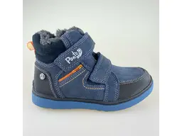 Modré teplé topánočky Ponte PV221-DA06-1-937